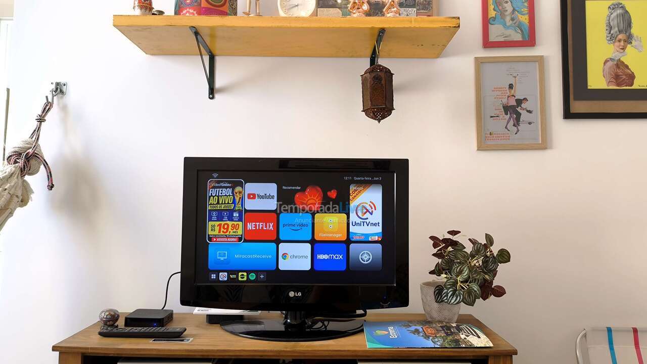 Apartment for vacation rental in Extrema (Ponte Nova)