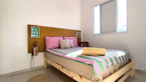 Quarto casal 1 - vista cama