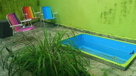 Área da piscina 