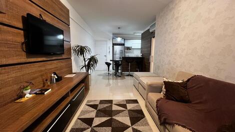 Apartamento Mobiliado com Varanda Gourmet em Jurerê