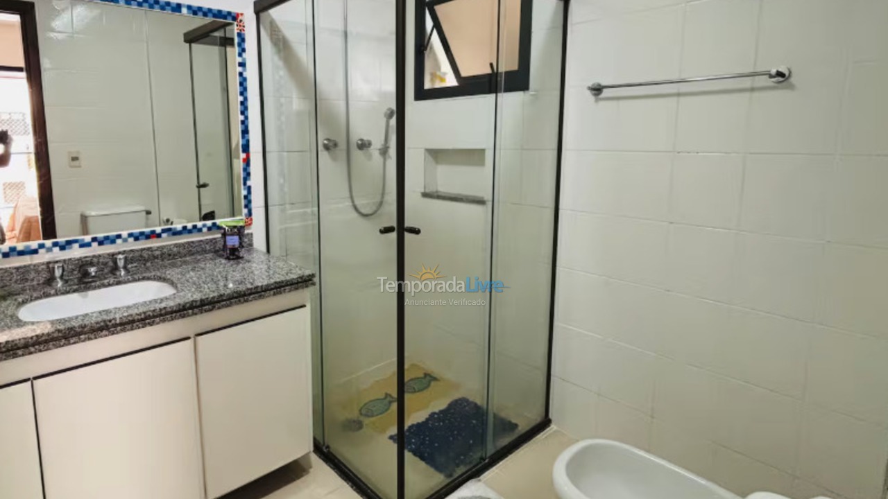 Apartamento para aluguel de temporada em Guarujá (Enseada)