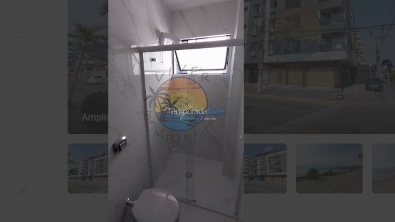 Apartment for vacation rental in Bombinhas (Praia de Bombas)