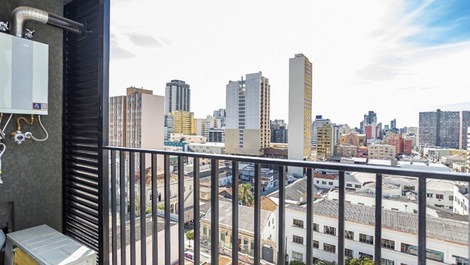 Uma bela vista de curitiba.