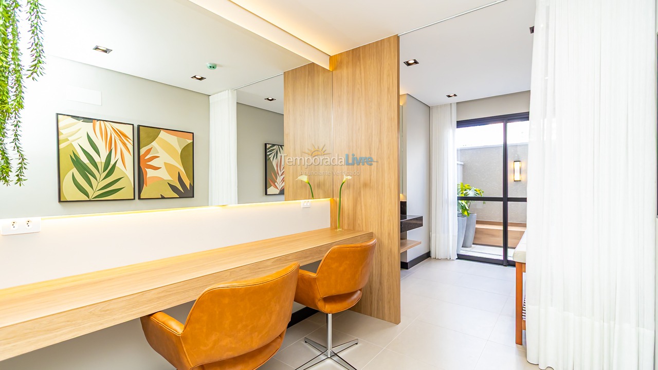 Apartment for vacation rental in Curitiba (Centro)