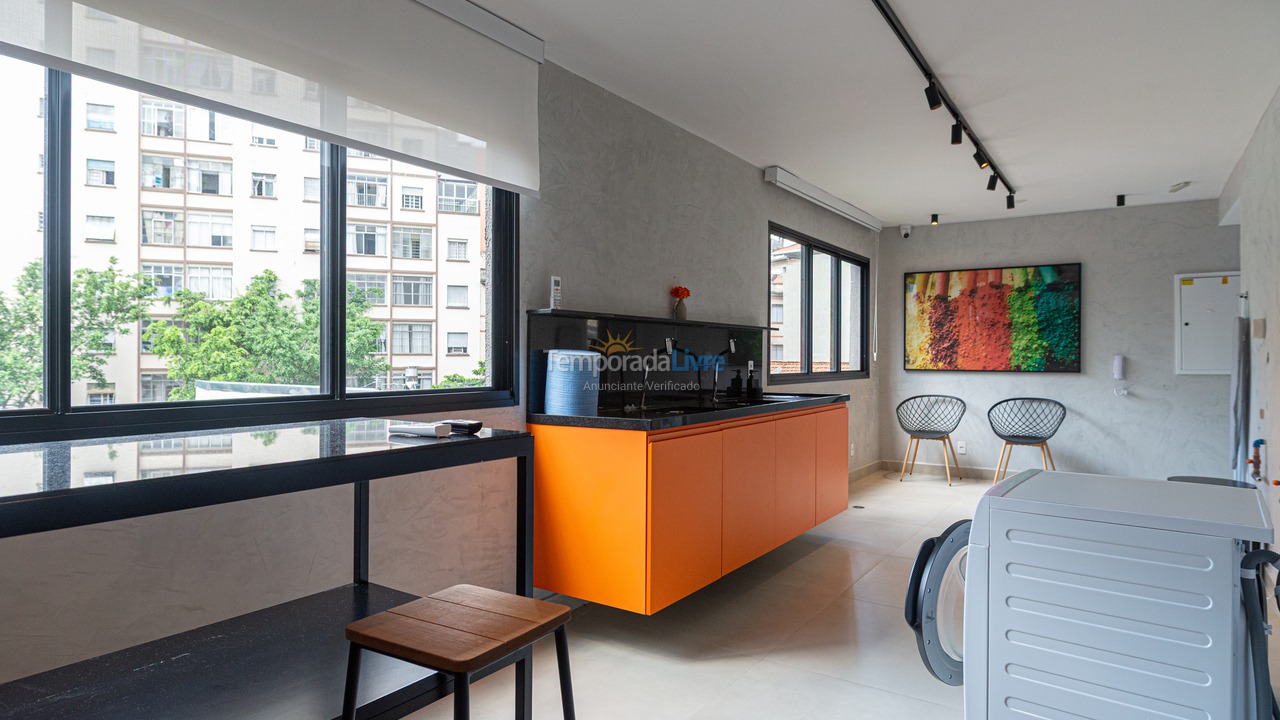 Apartment for vacation rental in São Paulo (Bela Vista)