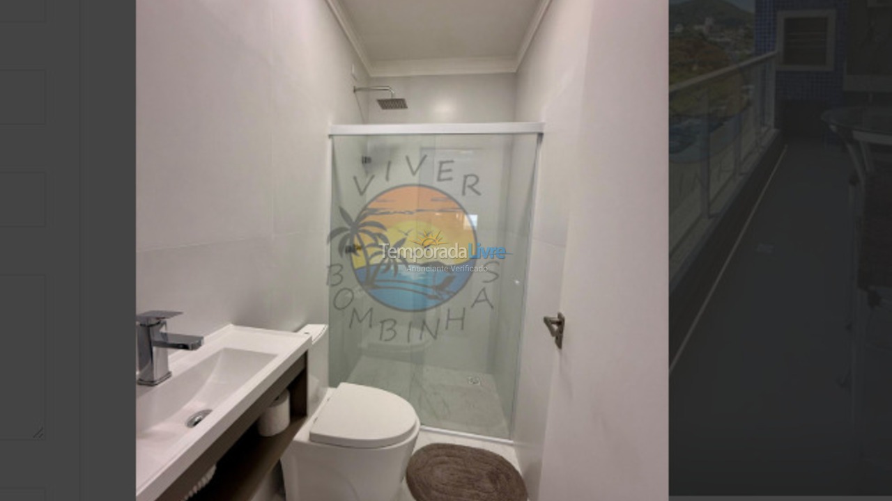 Apartment for vacation rental in Bombinhas (Praia de Bombas)