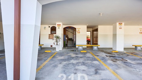 Garagem privativa coberta do apto 21 d .