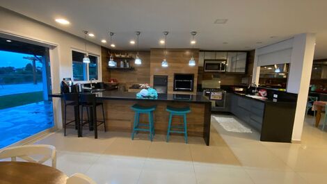 Luxury country house in a gated community.