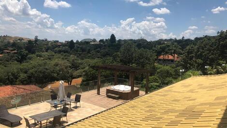 Luxury country house in a gated community.