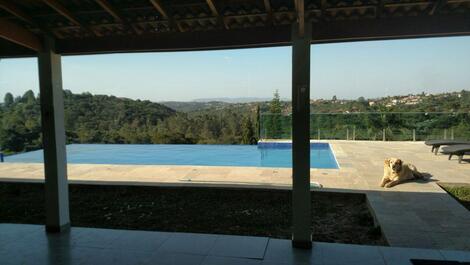 Luxury country house in a gated community.