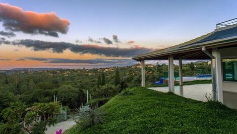 Luxury country house in a gated community.