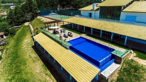 Luxury country house in a gated community.