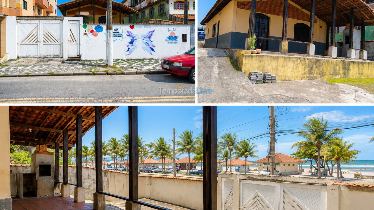 Casa para aluguel de temporada em Mongaguá (Balneario Itaguai)