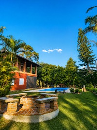 🏡🌿 Casa de campo en Atibaia, piscina, zona de barbacoa completa, a 1 hora de São Paulo 🌿🏡