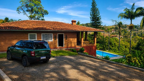 🏡🌿 Casa de campo en Atibaia, piscina, zona de barbacoa completa, a 1 hora de São Paulo 🌿🏡
