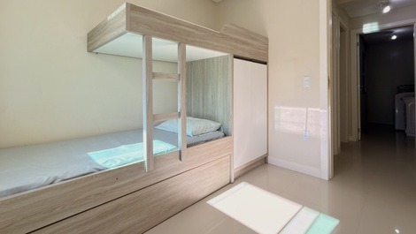 Apartment 100 meters from the sea, Canto Grande.