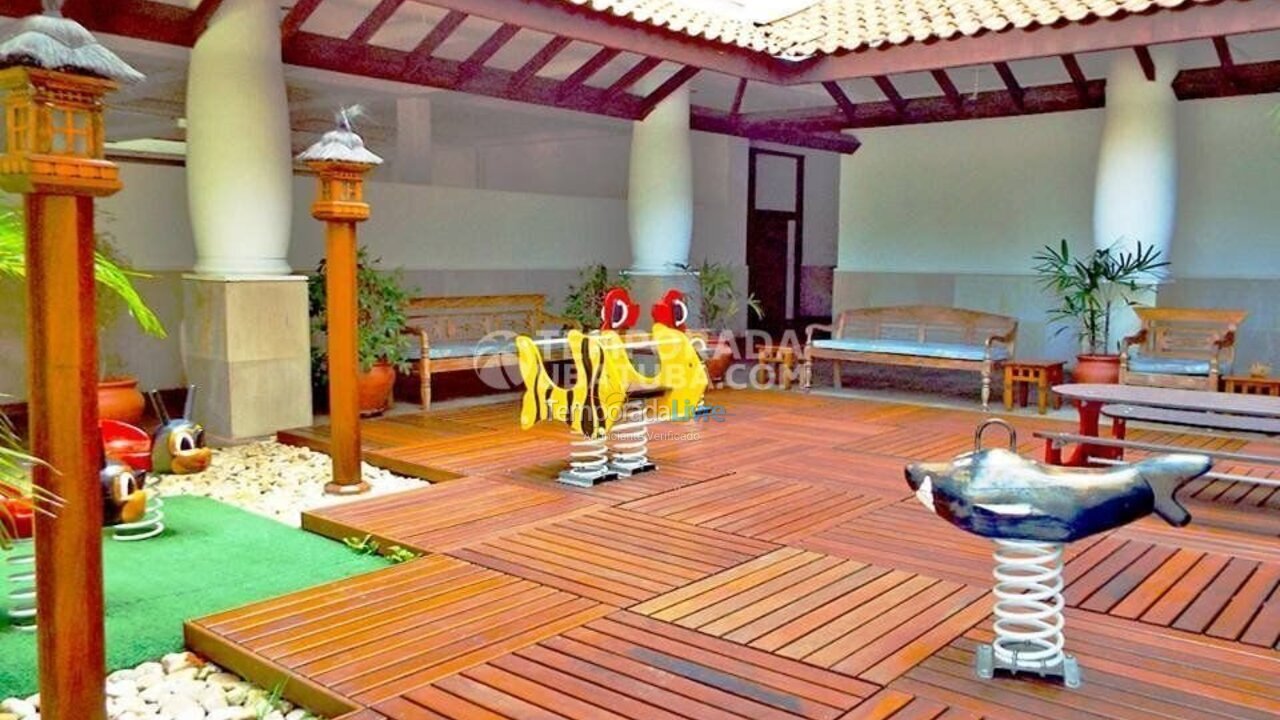 Apartment for vacation rental in Ubatuba (Praia Grande)