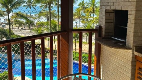 307J – Frente mar 2 dorms e 2 vagas &amp; Bali Resort