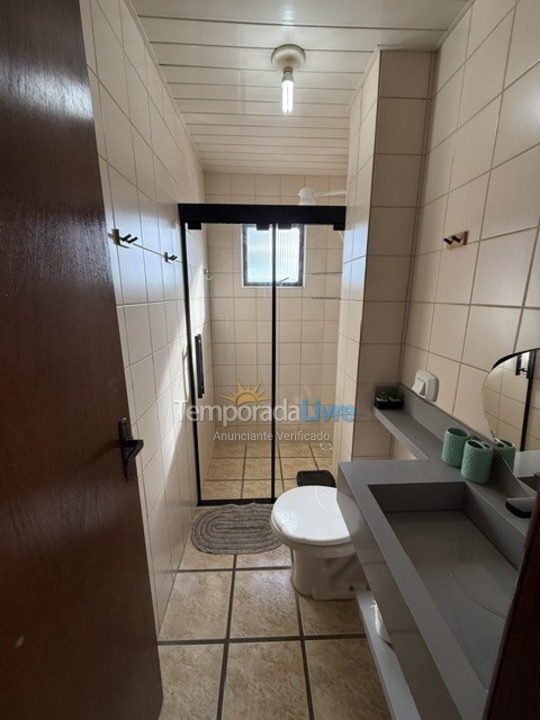 Apartamento para aluguel de temporada em São Francisco do Sul (Enseada)