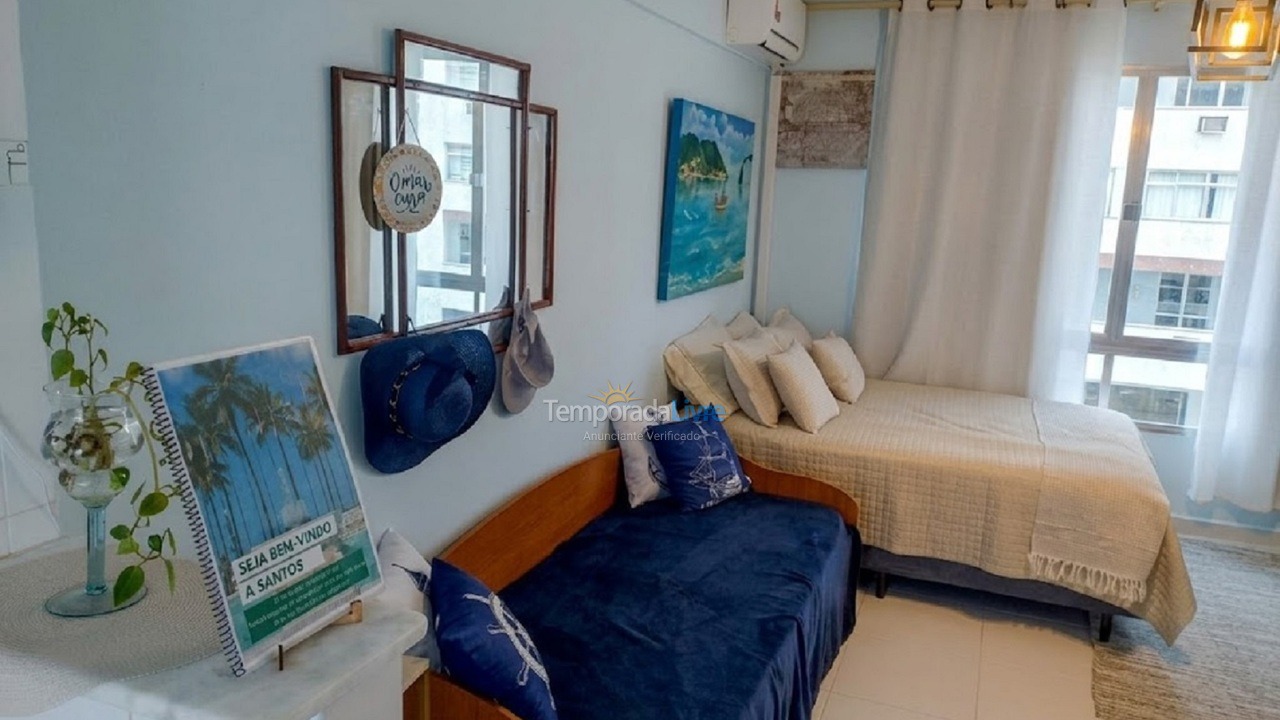 Apartamento para alquiler de vacaciones em Santos (Gonzaga)