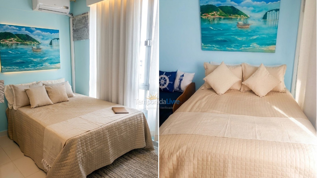 Apartamento para alquiler de vacaciones em Santos (Gonzaga)