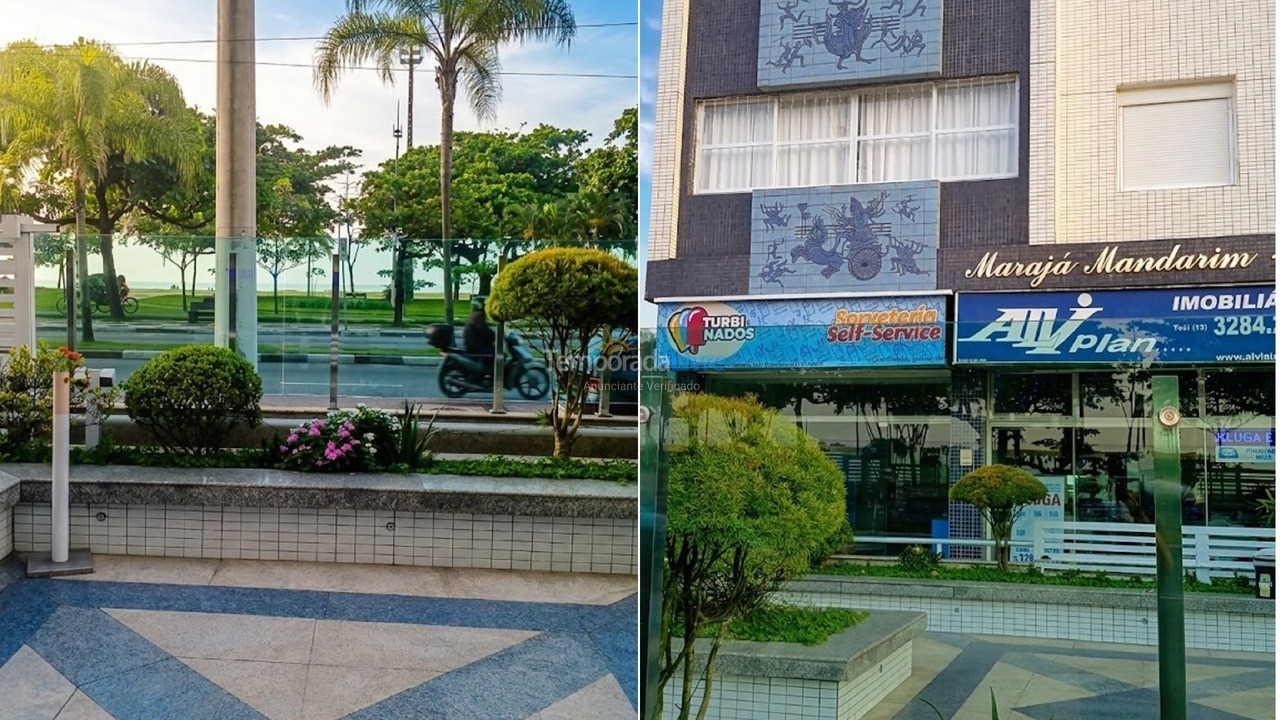 Apartamento para alquiler de vacaciones em Santos (Gonzaga)