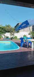 Blue room with private pool