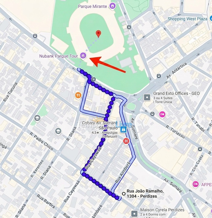 Apartamento para alquiler de vacaciones em São Paulo (Perdizes)
