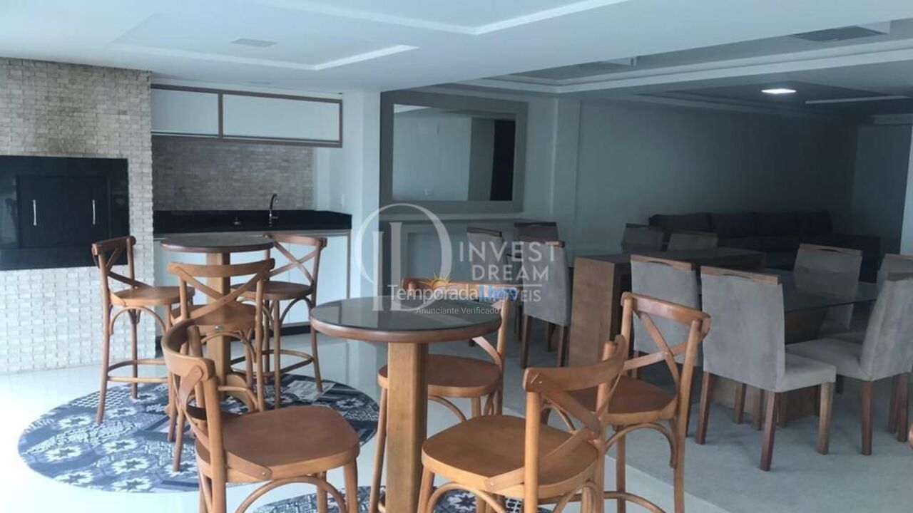 Apartamento para aluguel de temporada em Itapema (Centro)