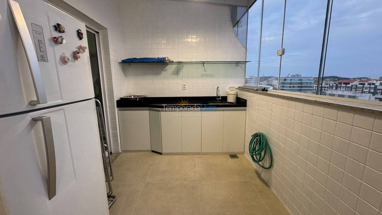 Apartamento para alquiler de vacaciones em Cabo Frio (Praia do Forte)