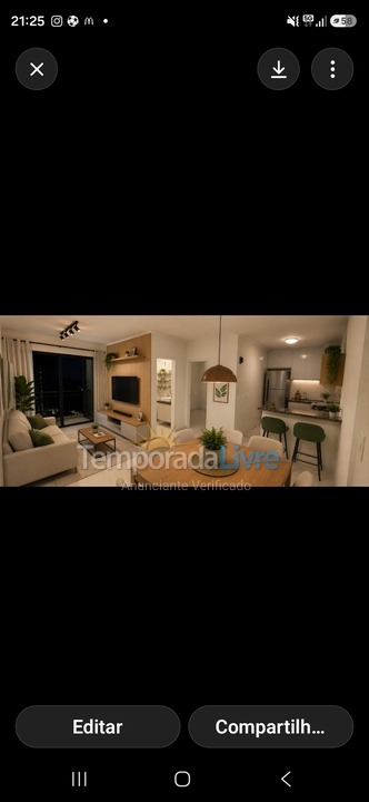Apartamento para alquiler de vacaciones em Guarujá (Enseada)