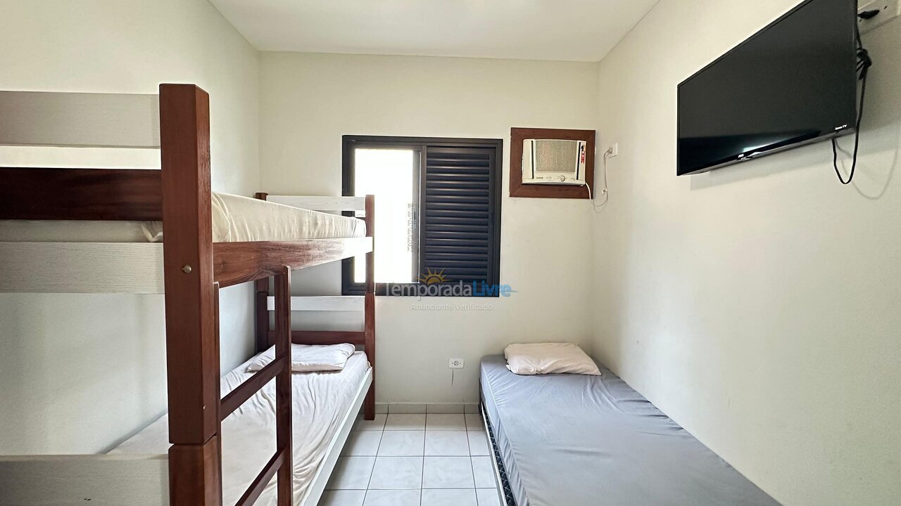 Apartment for vacation rental in Ubatuba (Praia Grande)