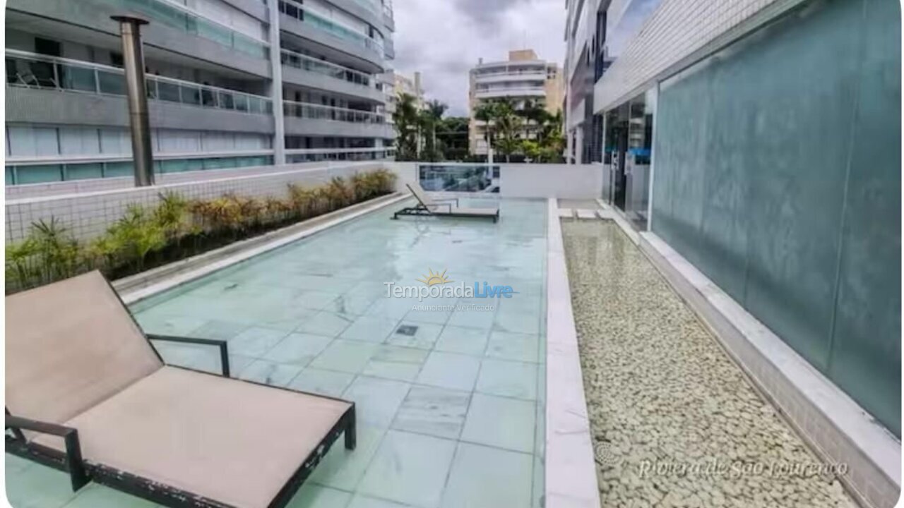 Apartamento para aluguel de temporada em Bertioga (Riviera de São Lourenço)