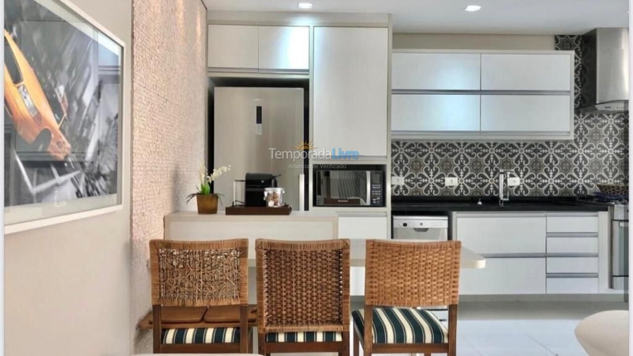 Apartamento para aluguel de temporada em Bertioga (Riviera de São Lourenço)