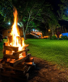 🌿 Country house in Atibaia, swimming pool with slide, barbecue, 1 hour from São Paulo