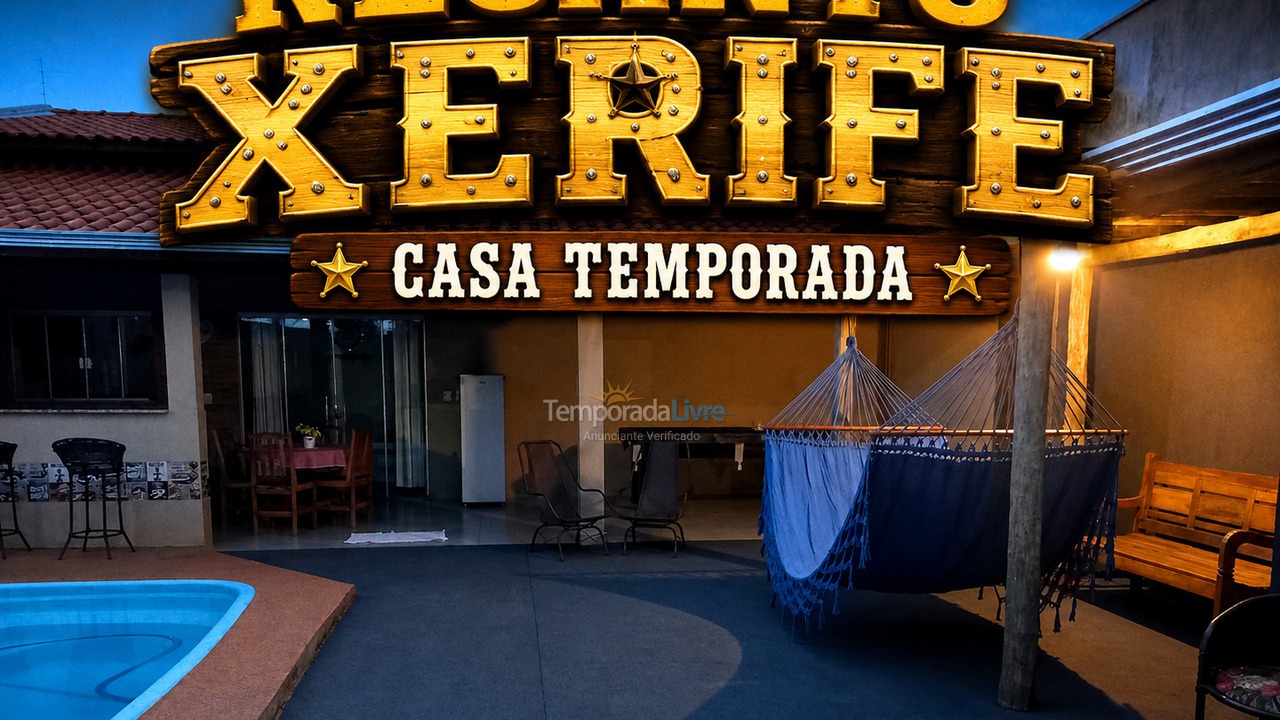Casa para aluguel de temporada em Olímpia (Quinta Das Aroeiras)