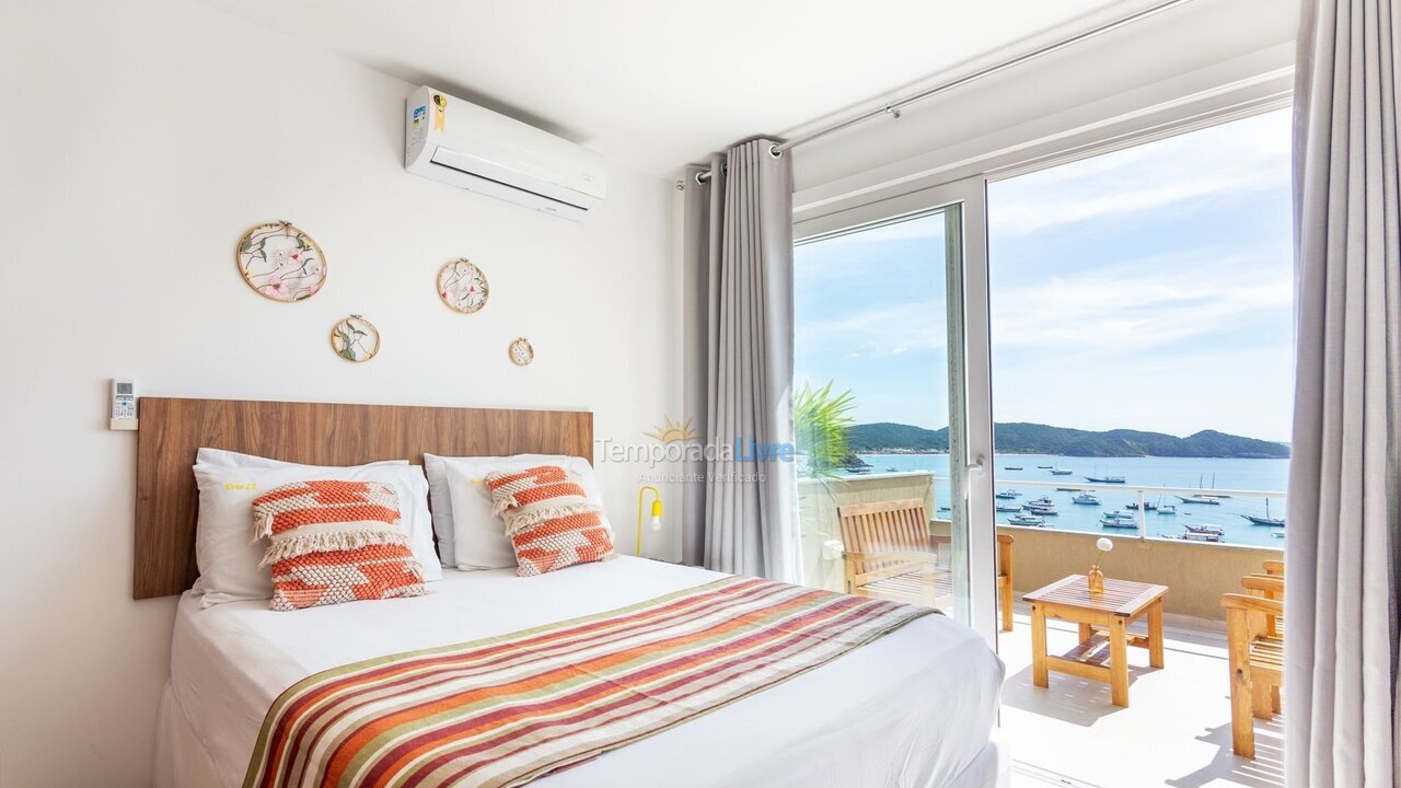 Apartamento para alquiler de vacaciones em Armação dos Búzios (Triângulo de Búzios)