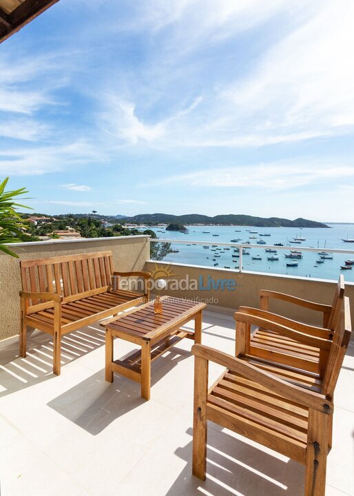 Apartamento para alquiler de vacaciones em Armação dos Búzios (Triângulo de Búzios)