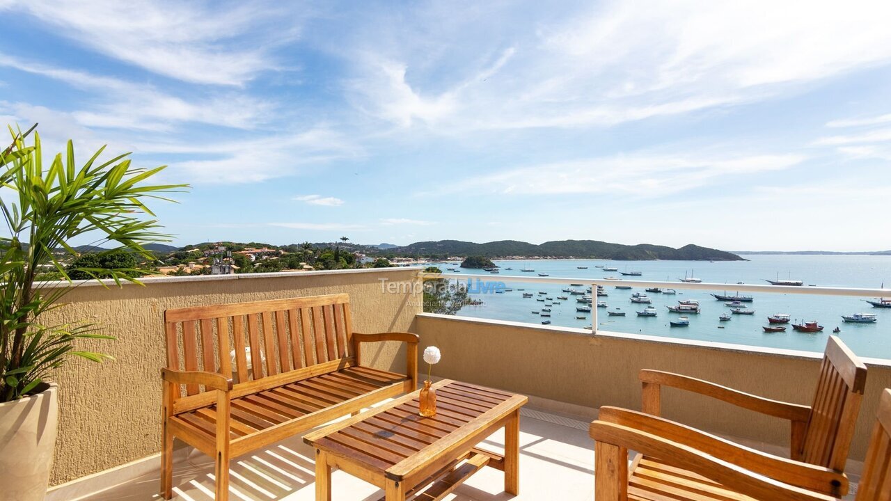 Apartamento para alquiler de vacaciones em Armação dos Búzios (Triângulo de Búzios)