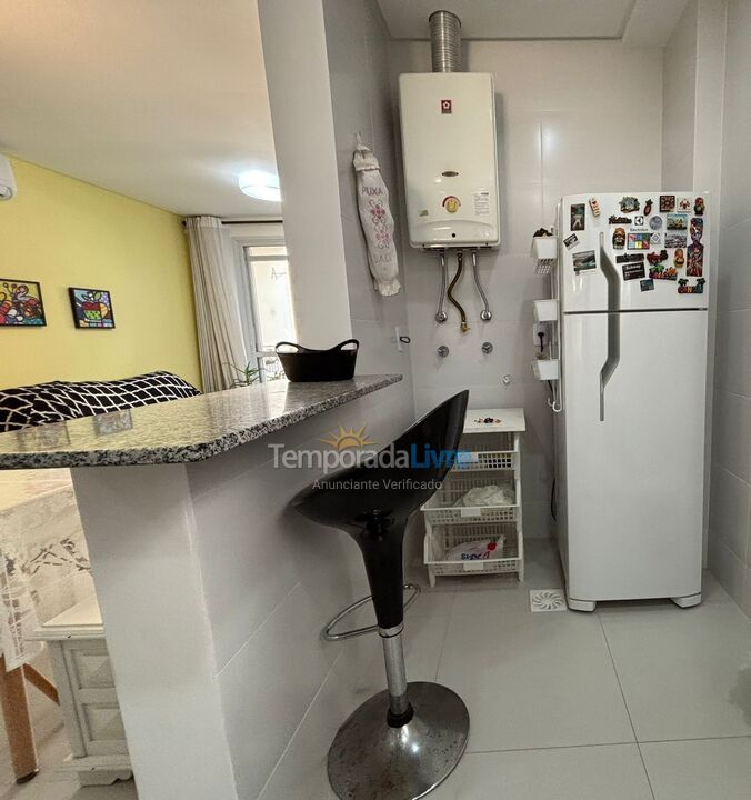 Apartment for vacation rental in Governador Celso Ramos (Palmas)