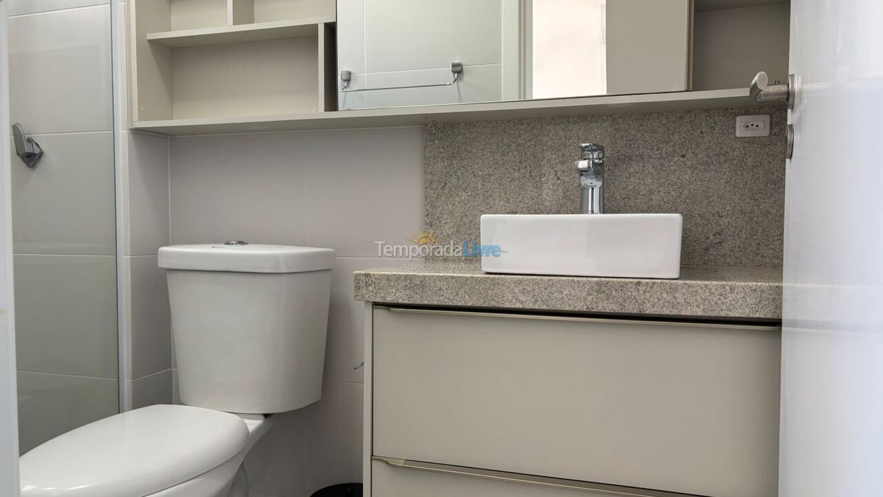 Apartment for vacation rental in Governador Celso Ramos (Palmas)