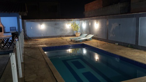 House w / pool on the beach of figueira arraial do cabo 4 houses on the beach