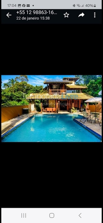 Casa para aluguel de temporada em São Sebastião (Praia da Jureia)