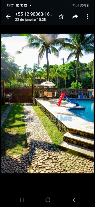 Casa para aluguel de temporada em São Sebastião (Praia da Jureia)