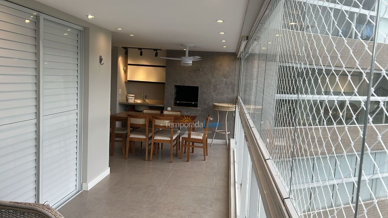 Apartamento para alquiler de vacaciones em Bertioga (Riviera de São Lourenço)