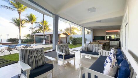 Casa frente al mar en la playa de Maresias Alquiler