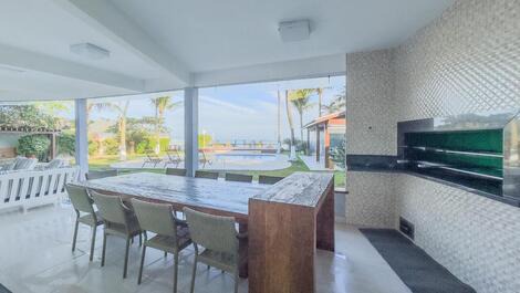 Casa frente al mar en la playa de Maresias Alquiler
