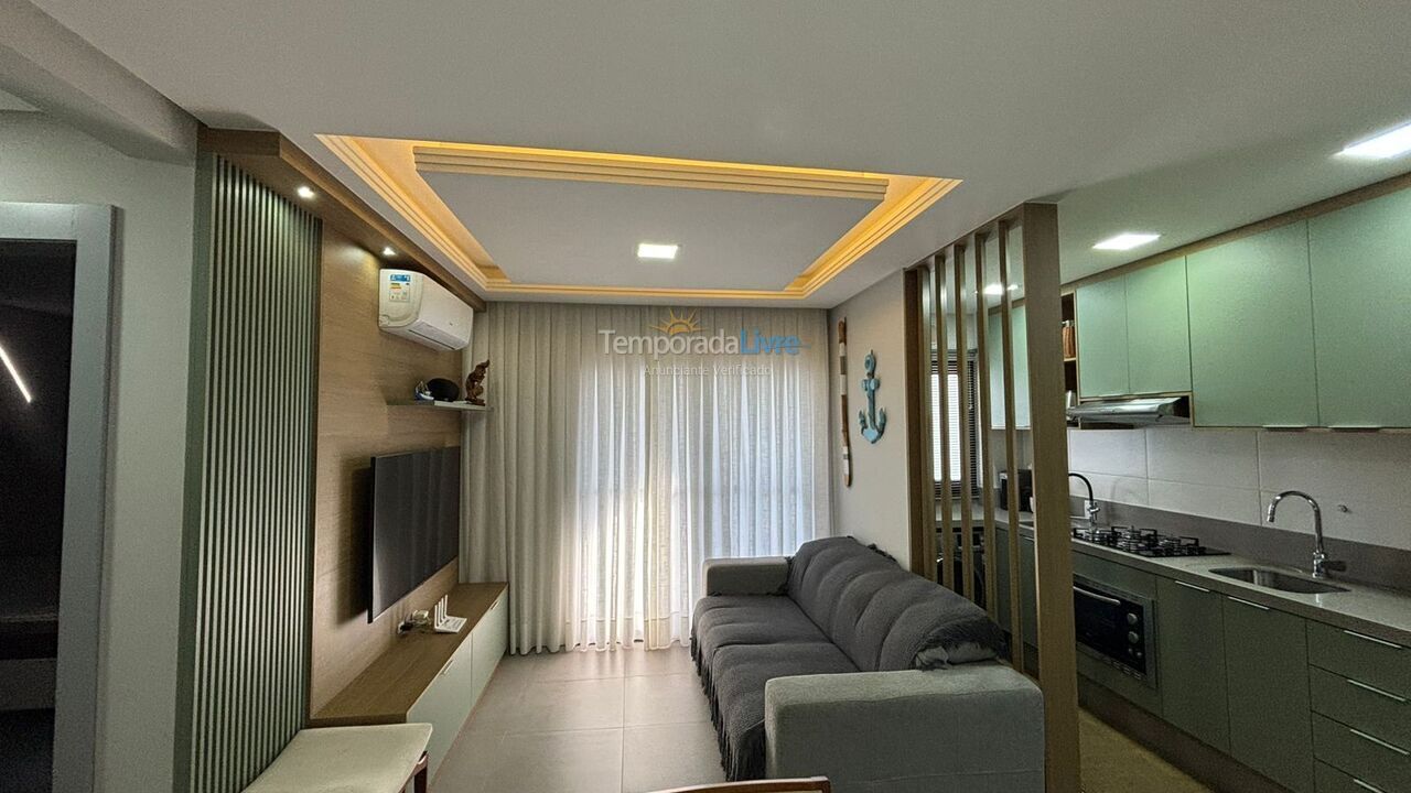 Apartment for vacation rental in Governador Celso Ramos (Palmas)