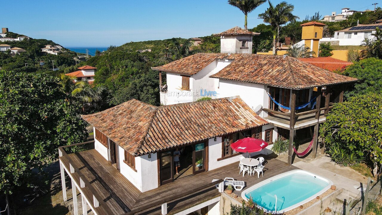 Casa para aluguel de temporada em Armação dos Búzios (Praia da Ferradura)