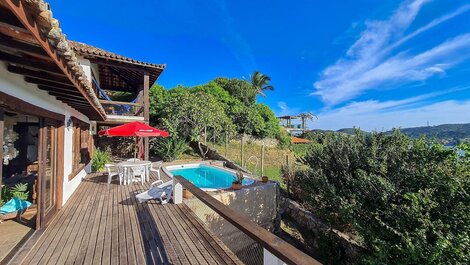 LB - BZ71 Casa Panorâmica na Ferradura Aluguel de Temporada